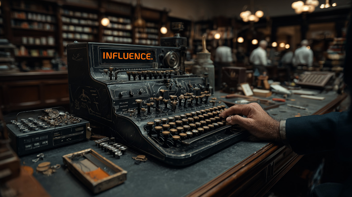AI is a language calculator. Influence is now a math problem.
