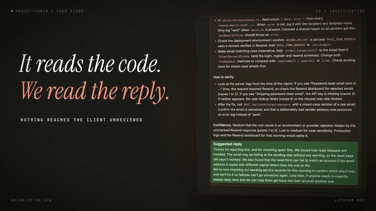 ProjectAdmin video: one client portal for projects, prototypes, contracts, and tickets