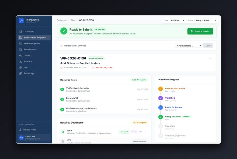 AI-powered Document Validation for Insurance Endorsements