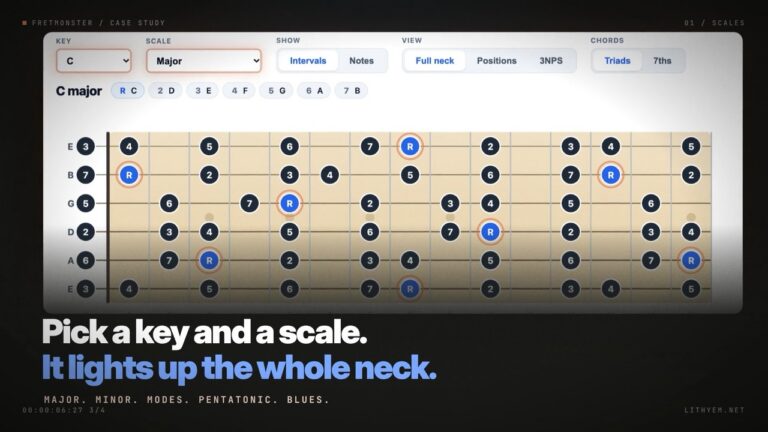 FretMonster video