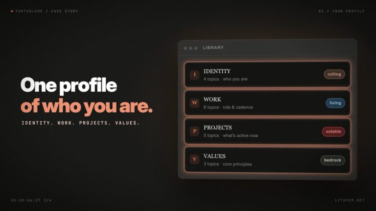 PortableMe video