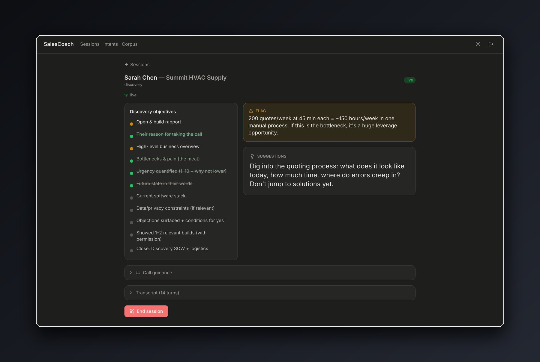 A Real-Time AI Sales Copilot